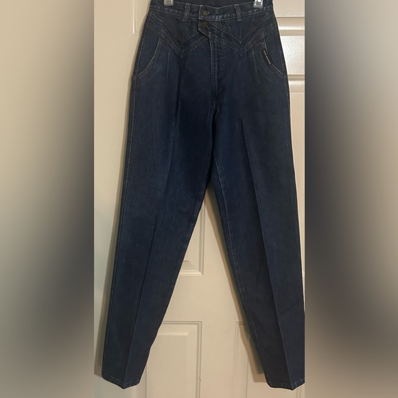 Rocky Mountain vintage high waist with double button & pleats  *Rare - Picture 1 of 8